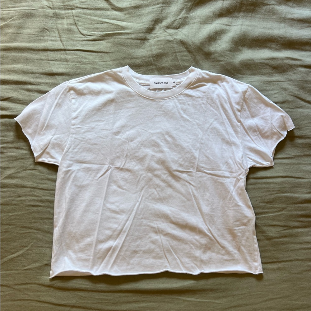 TALENTLESS Classic White Tee